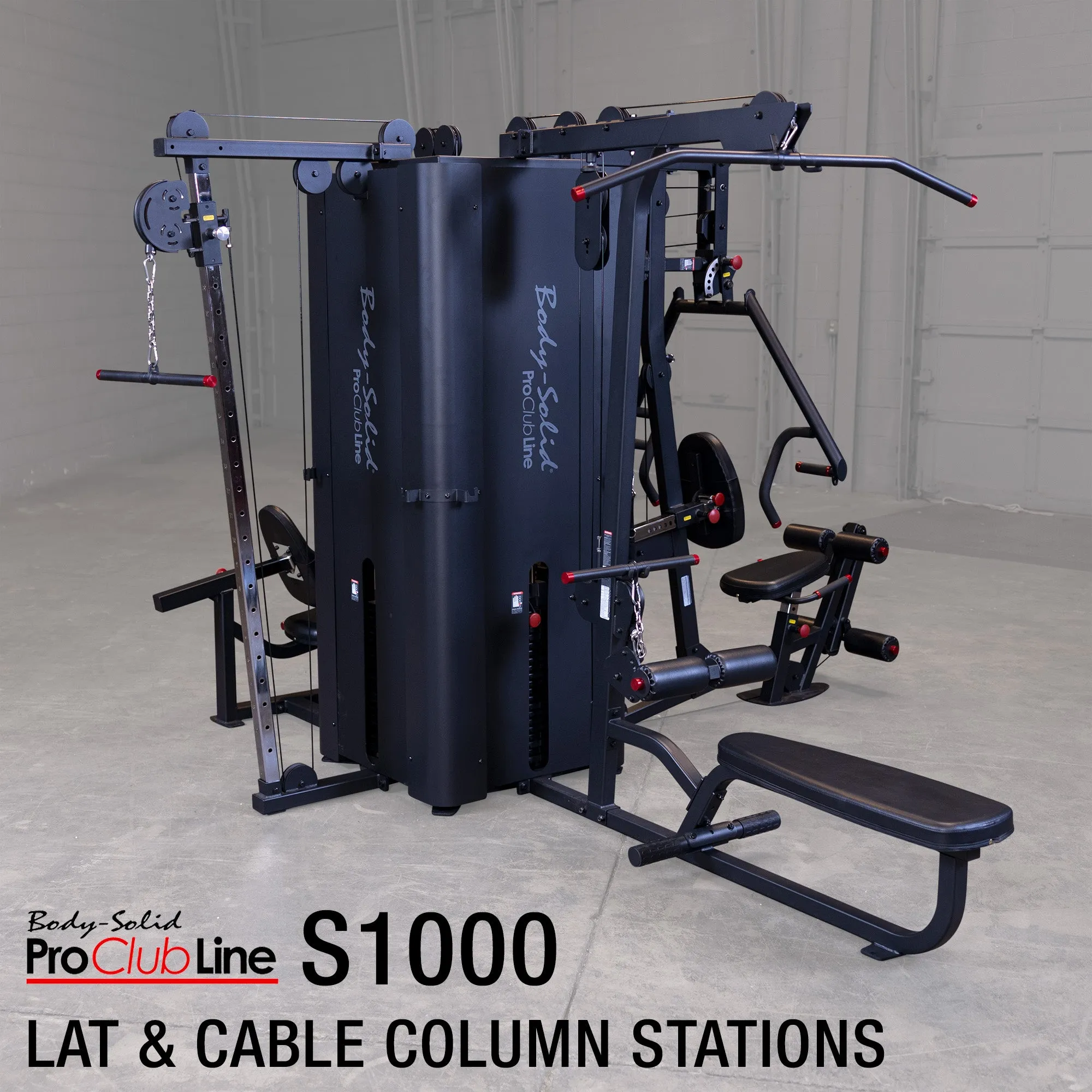 Body-Solid Pro Clubline S1000 Multi Stack Commercial Gym Machine