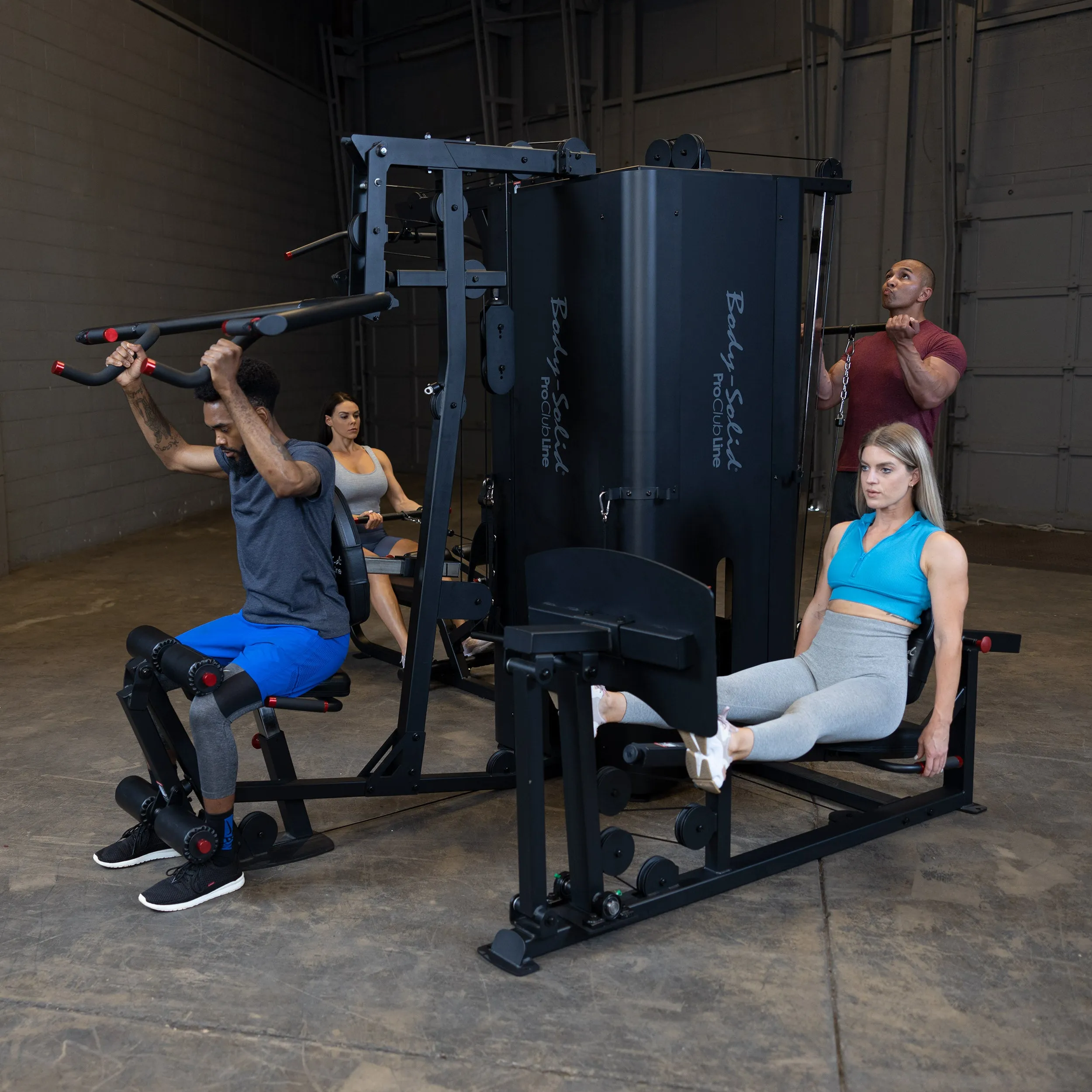 Body-Solid Pro Clubline S1000 Multi Stack Commercial Gym Machine