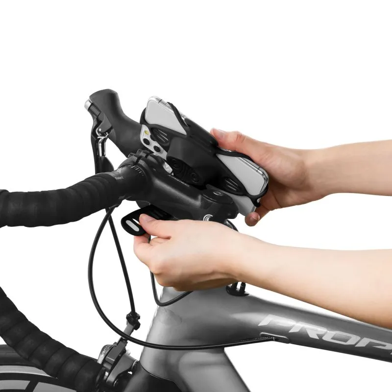 Bone Collection Bike Tie Pro 4   Power Strap Smartphone Holder Black
