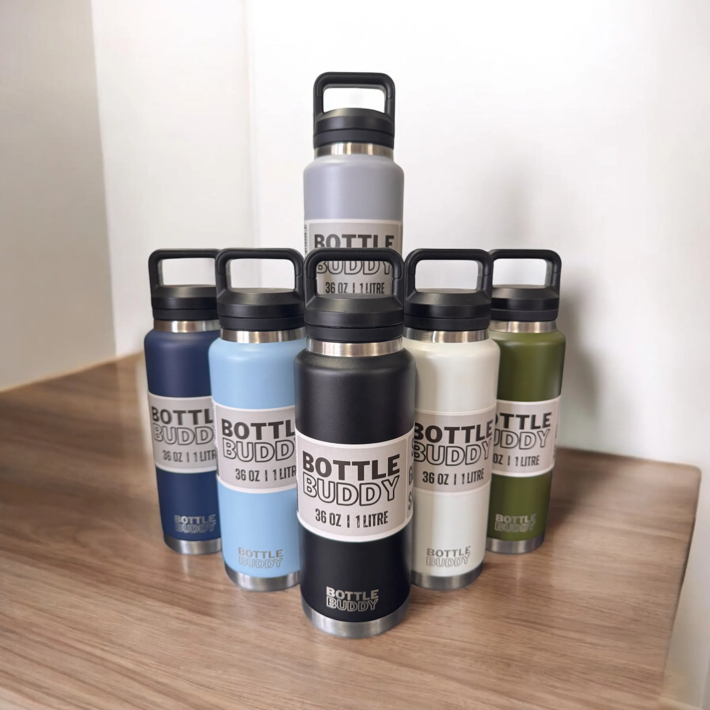 Bottle Buddy Drink Bottle - 36oz (1065ml) - FREE FREIGHT DURING MAY.....