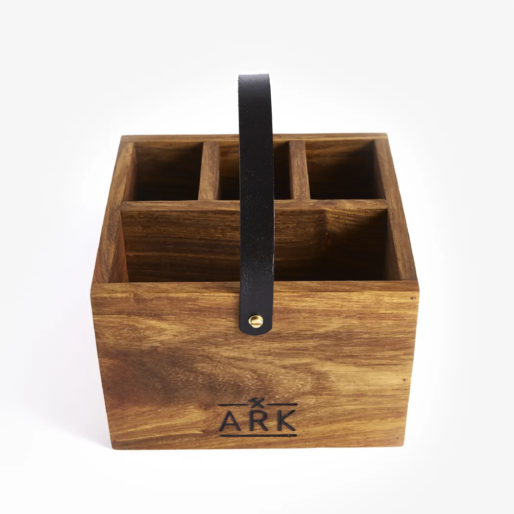 Braai Cutlery Holder - Kiaat