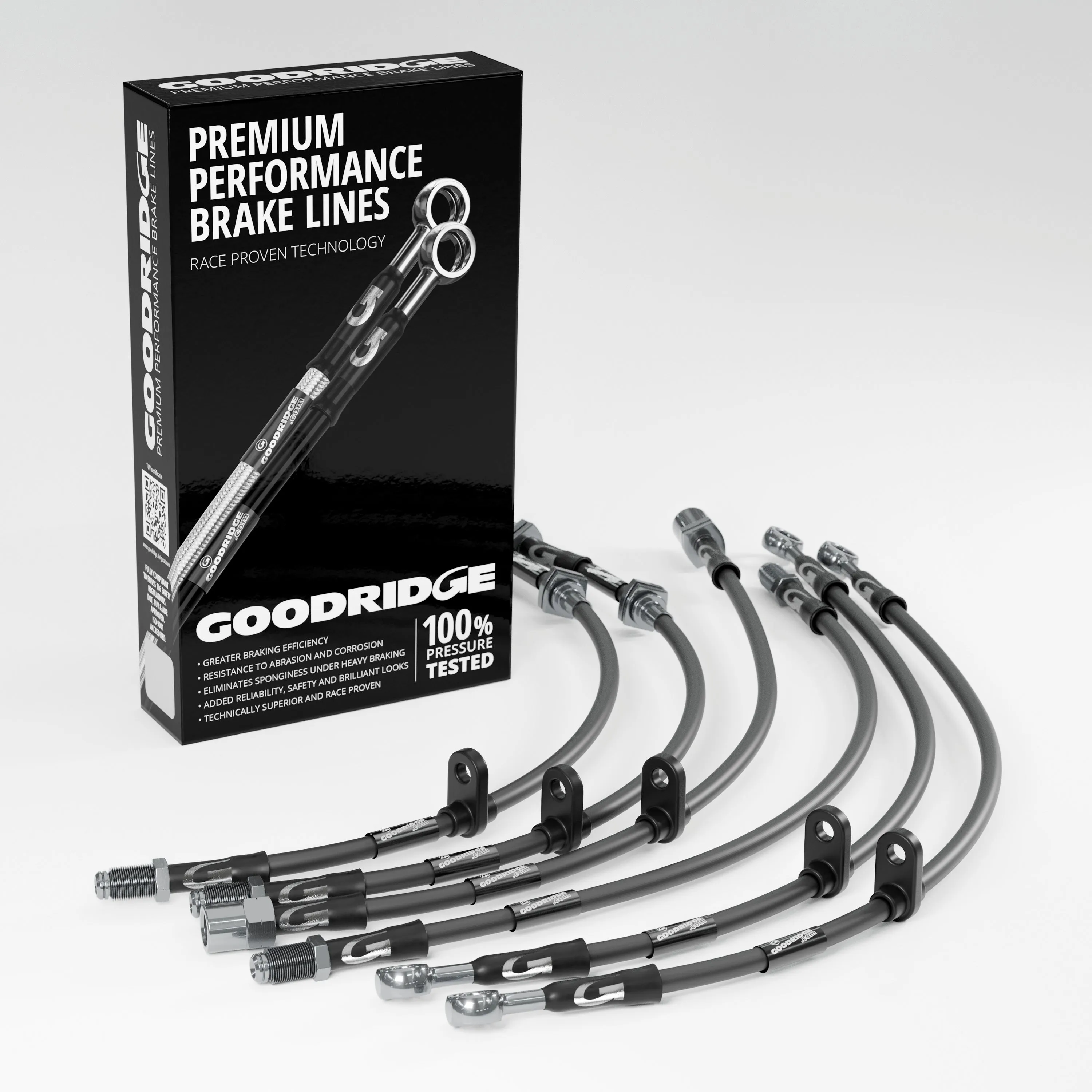 BRAKE HOSE KIT FOR VAUXHALL ASTRA CC 1.9 CDTI TWIN TOP CONVERTIBLE 2006-