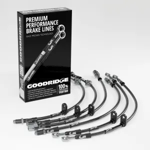 BRAKE HOSE KIT FOR VAUXHALL ASTRA CC 1.9 CDTI TWIN TOP CONVERTIBLE 2006-