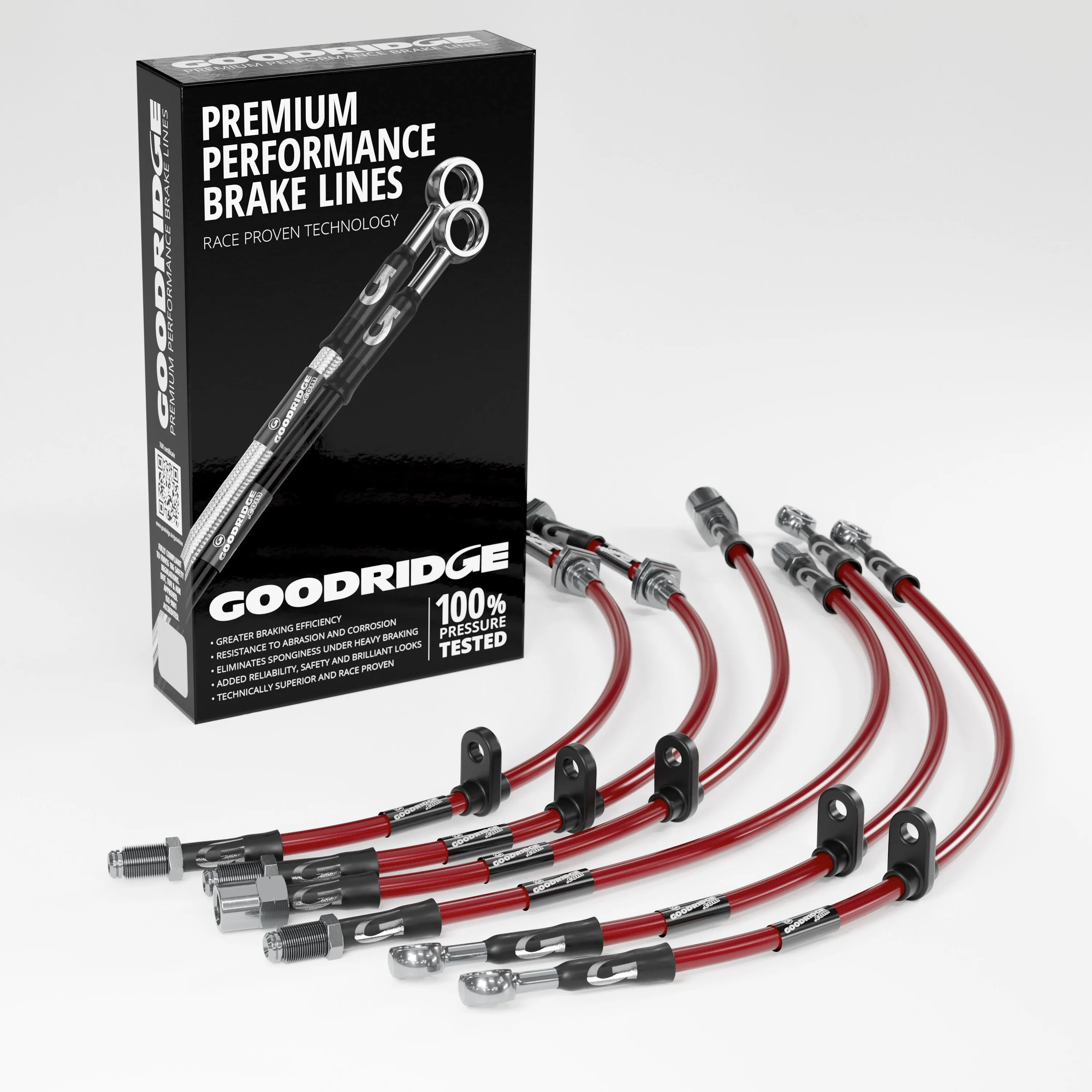 BRAKE HOSE KIT FOR VAUXHALL ASTRA CC 1.9 CDTI TWIN TOP CONVERTIBLE 2006-