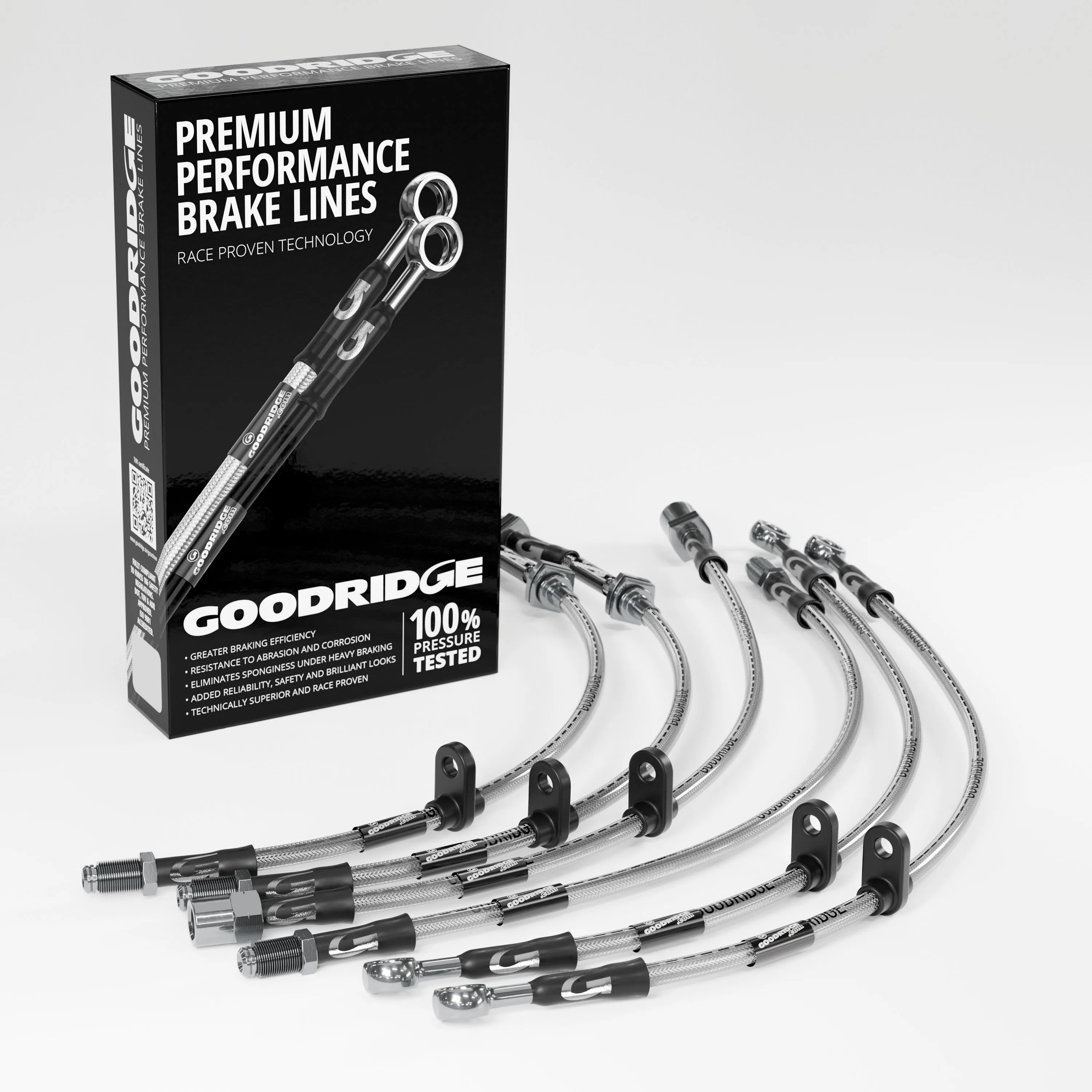 BRAKE HOSE KIT FOR VAUXHALL ASTRA CC 1.9 CDTI TWIN TOP CONVERTIBLE 2006-