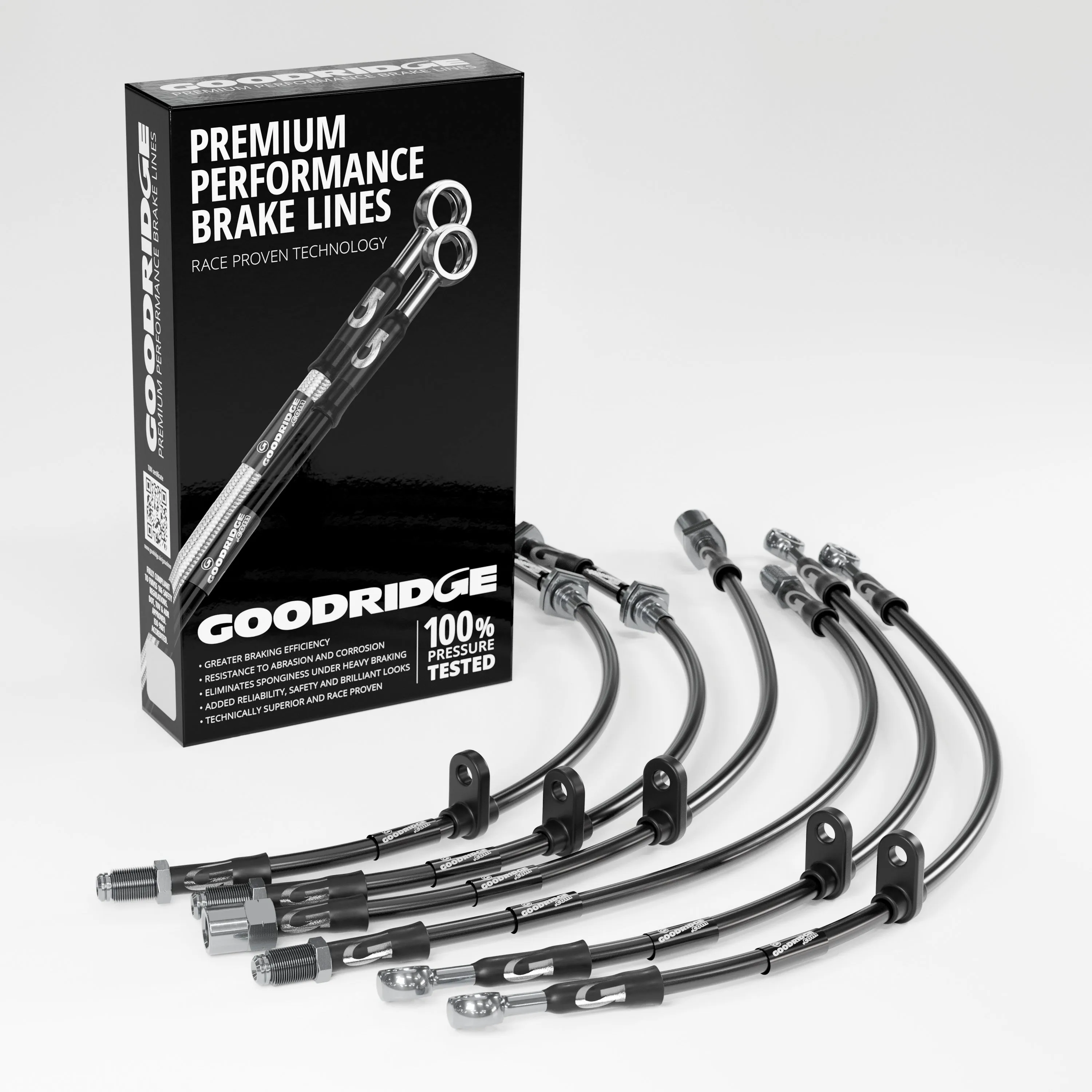 BRAKE HOSE KIT FOR VAUXHALL ASTRA CC 1.9 CDTI TWIN TOP CONVERTIBLE 2006-