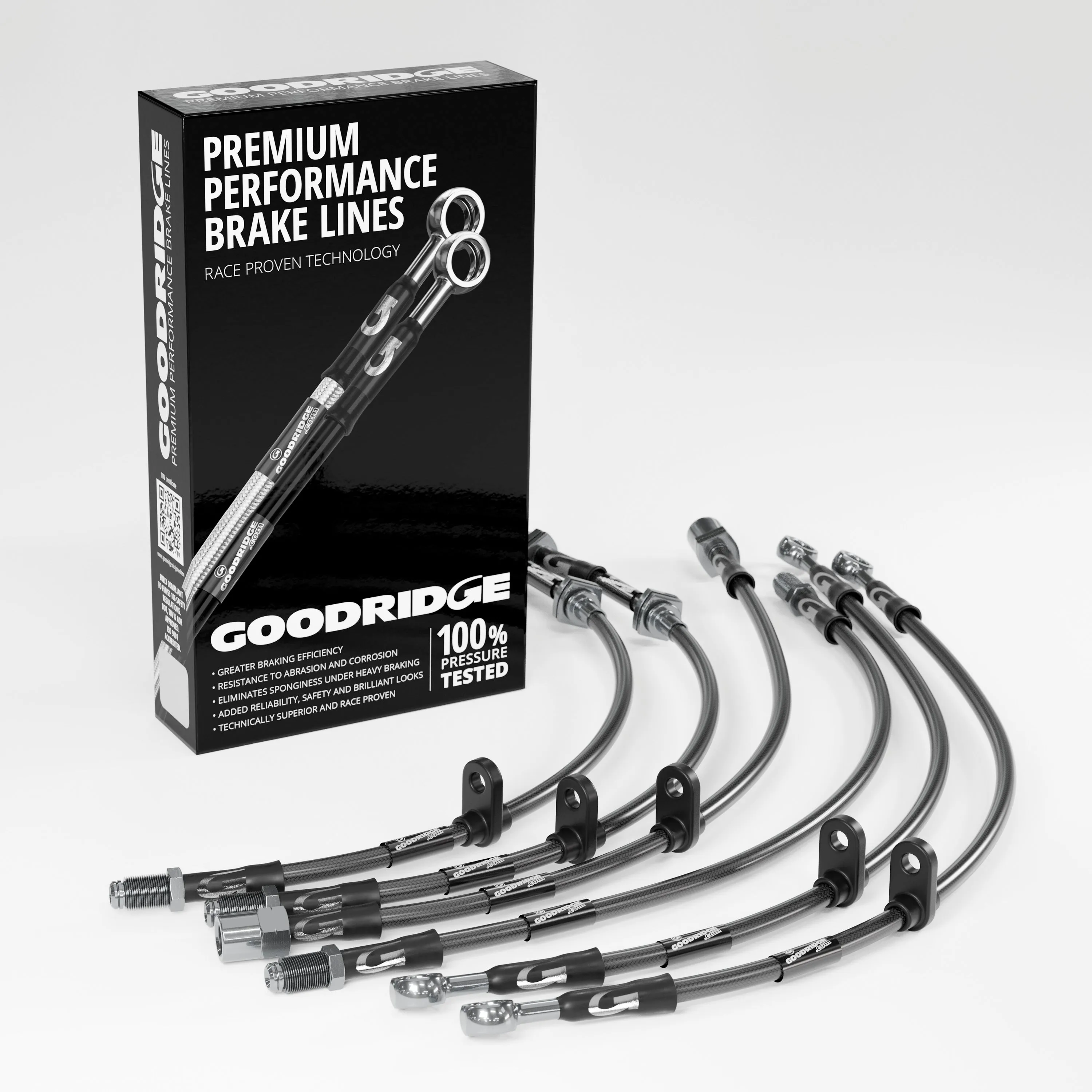 BRAKE HOSE KIT FOR VAUXHALL ASTRA CC 1.9 CDTI TWIN TOP CONVERTIBLE 2006-