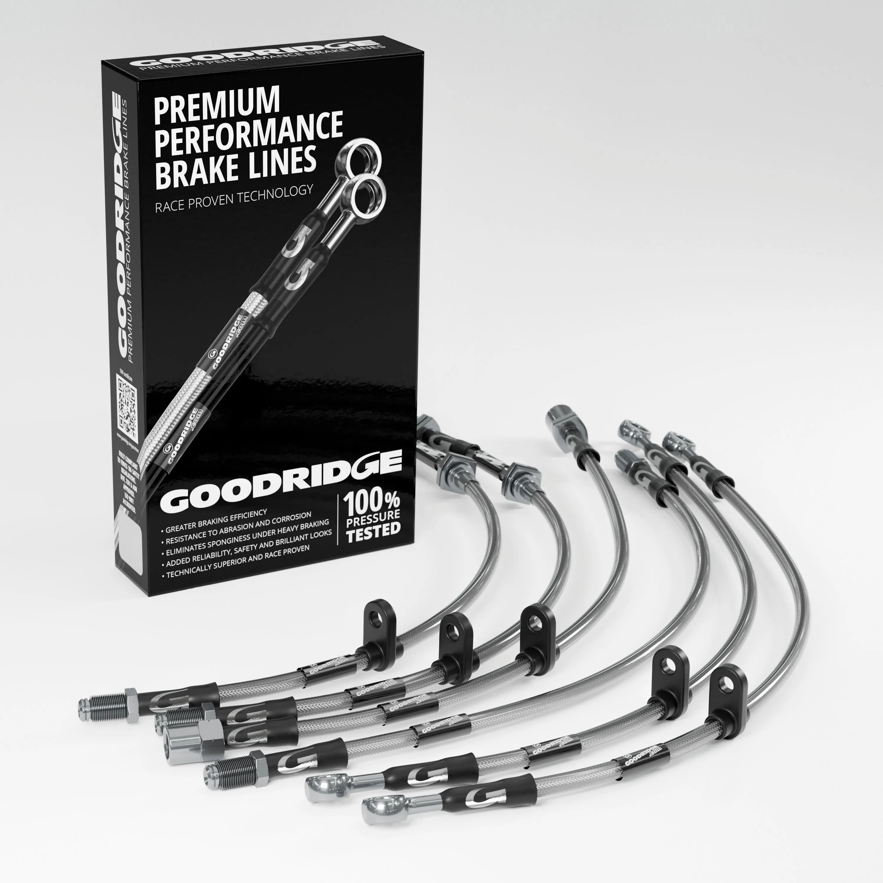 BRAKE HOSE KIT FOR VAUXHALL ASTRA CC 1.9 CDTI TWIN TOP CONVERTIBLE 2006-