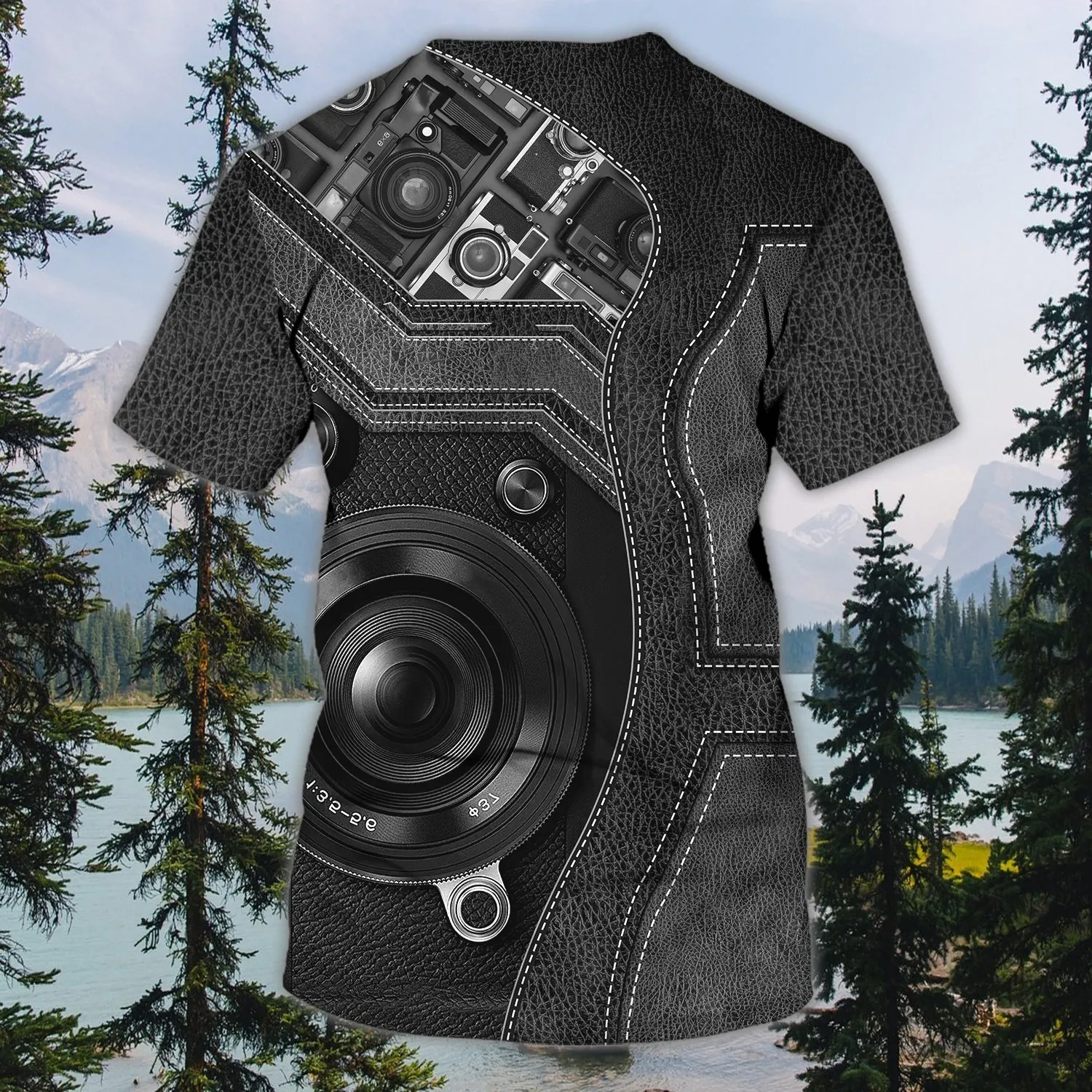 Camera - Personalized Name 3D Tshirt 127
