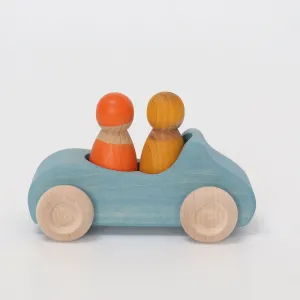 Car Large Blue, Convertible