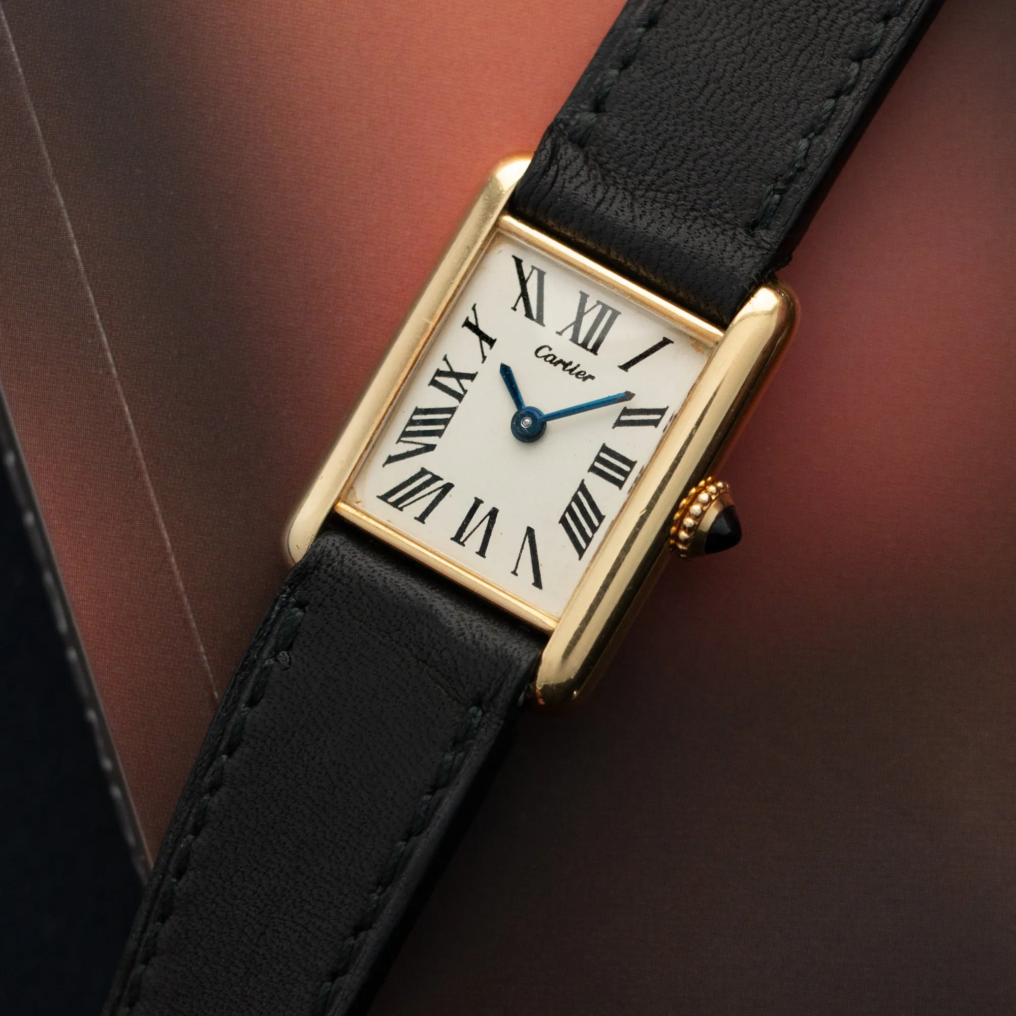 Cartier London Yellow Gold Tank Watch