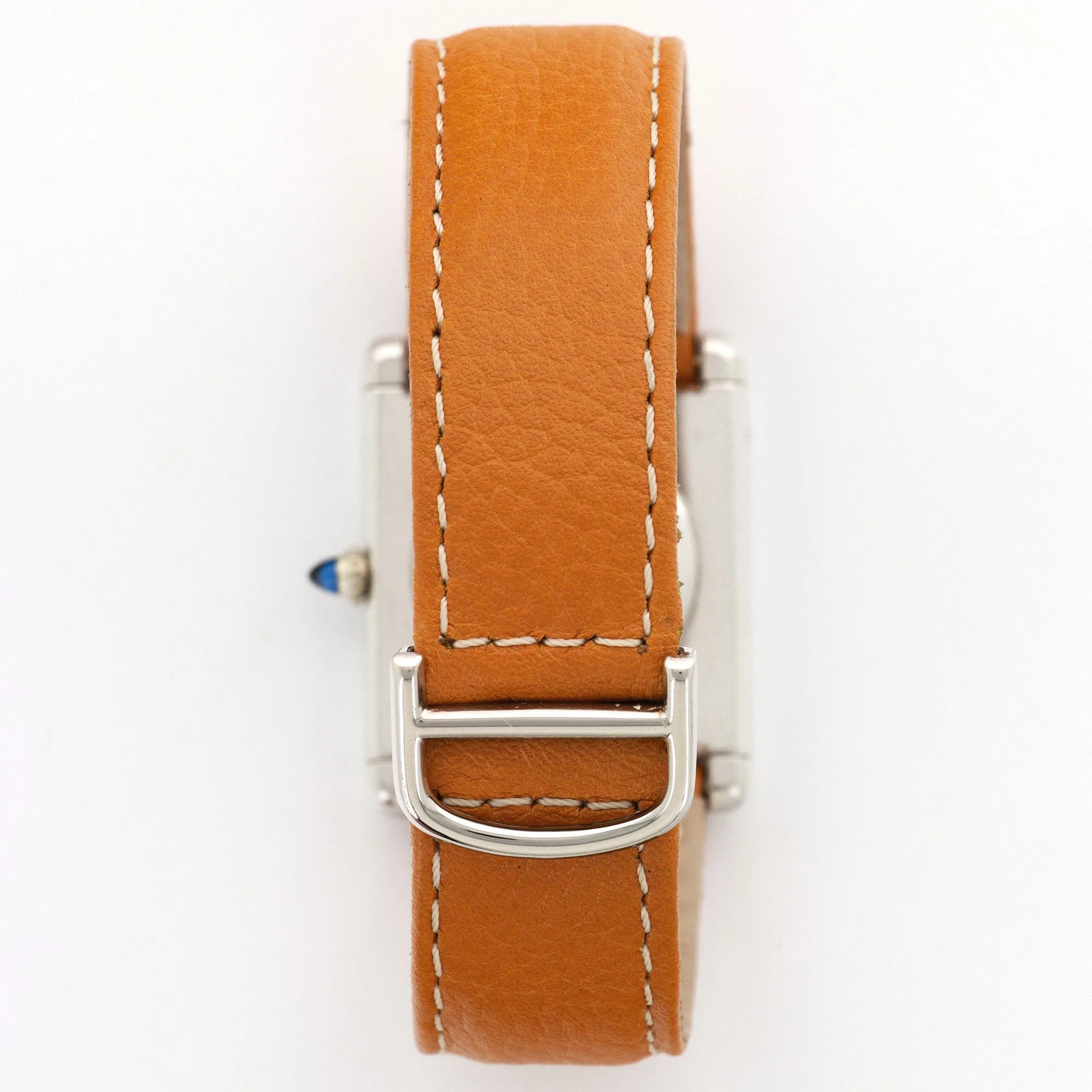 Cartier White Gold Tank XL Automatique Watch