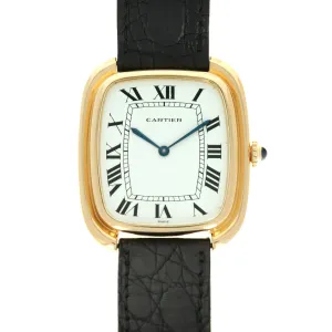 Cartier Yellow Gold Jumbo Tank Gondole Watch