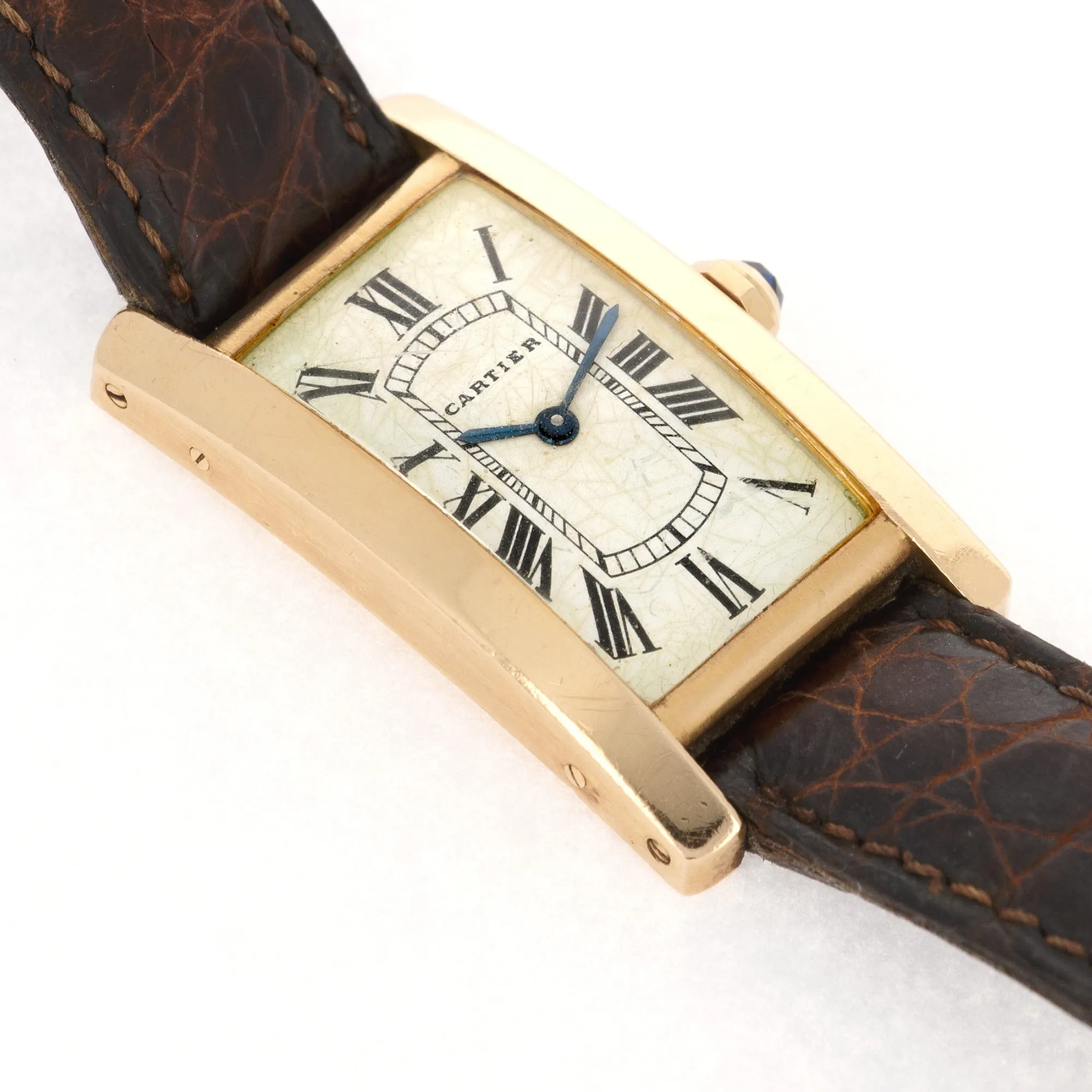 Cartier Yellow Gold Tank Cintree