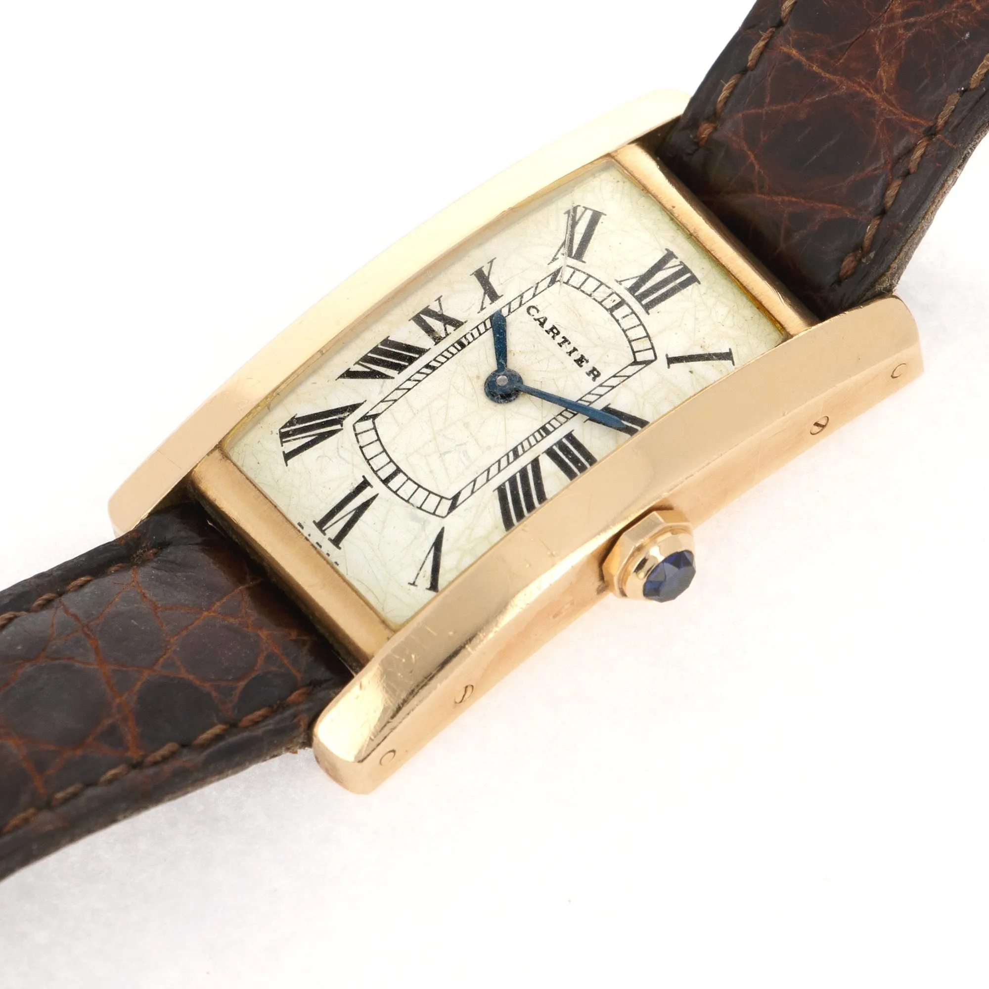 Cartier Yellow Gold Tank Cintree