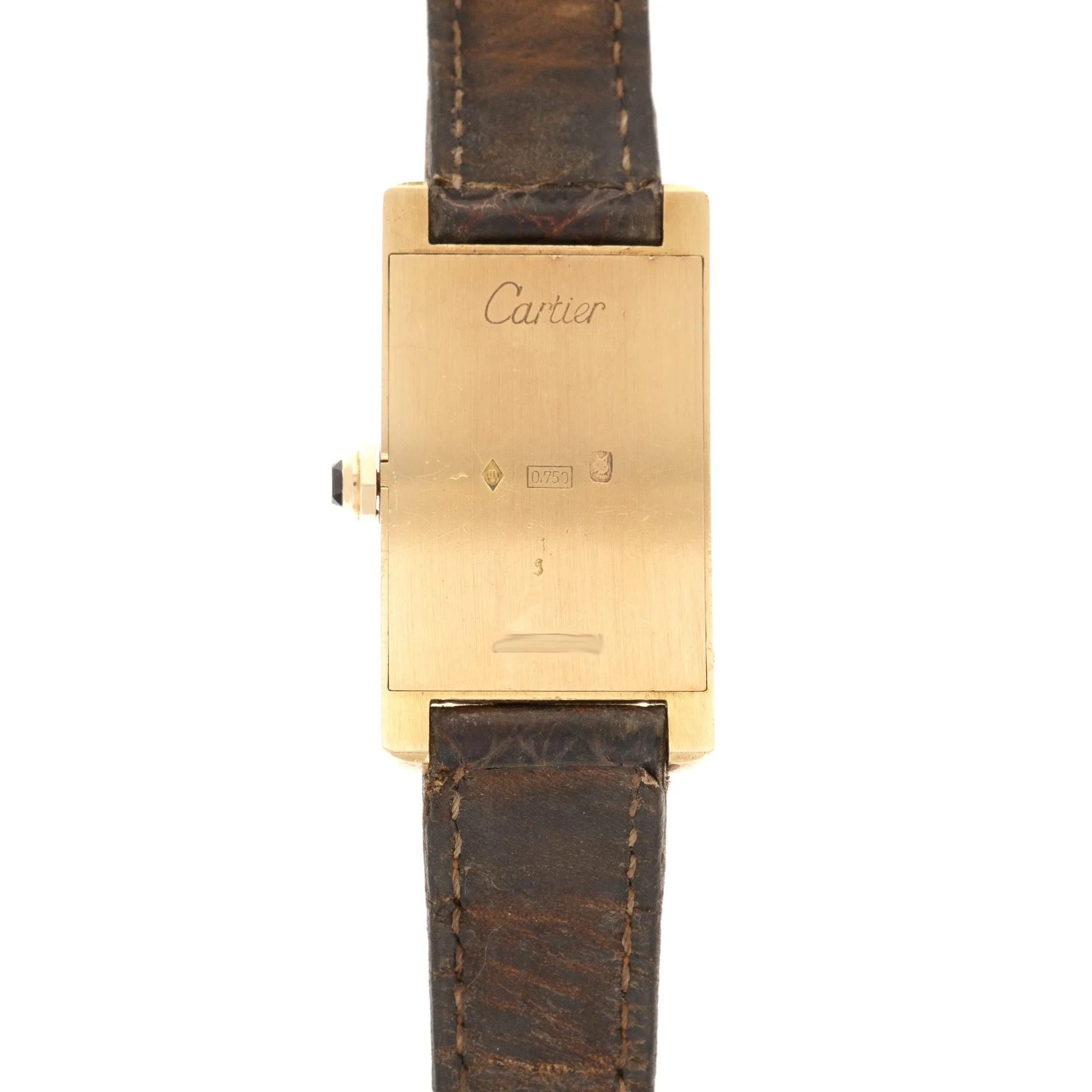 Cartier Yellow Gold Tank Cintree