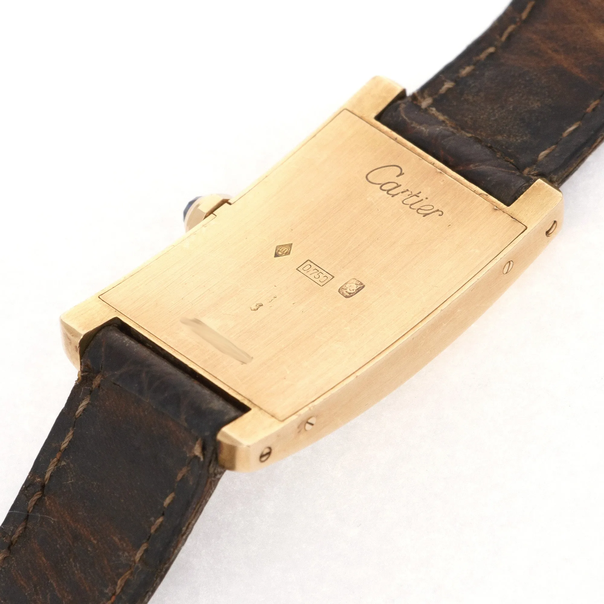 Cartier Yellow Gold Tank Cintree