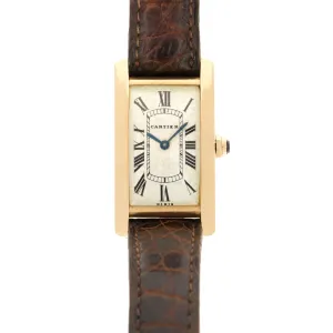 Cartier Yellow Gold Tank Cintree