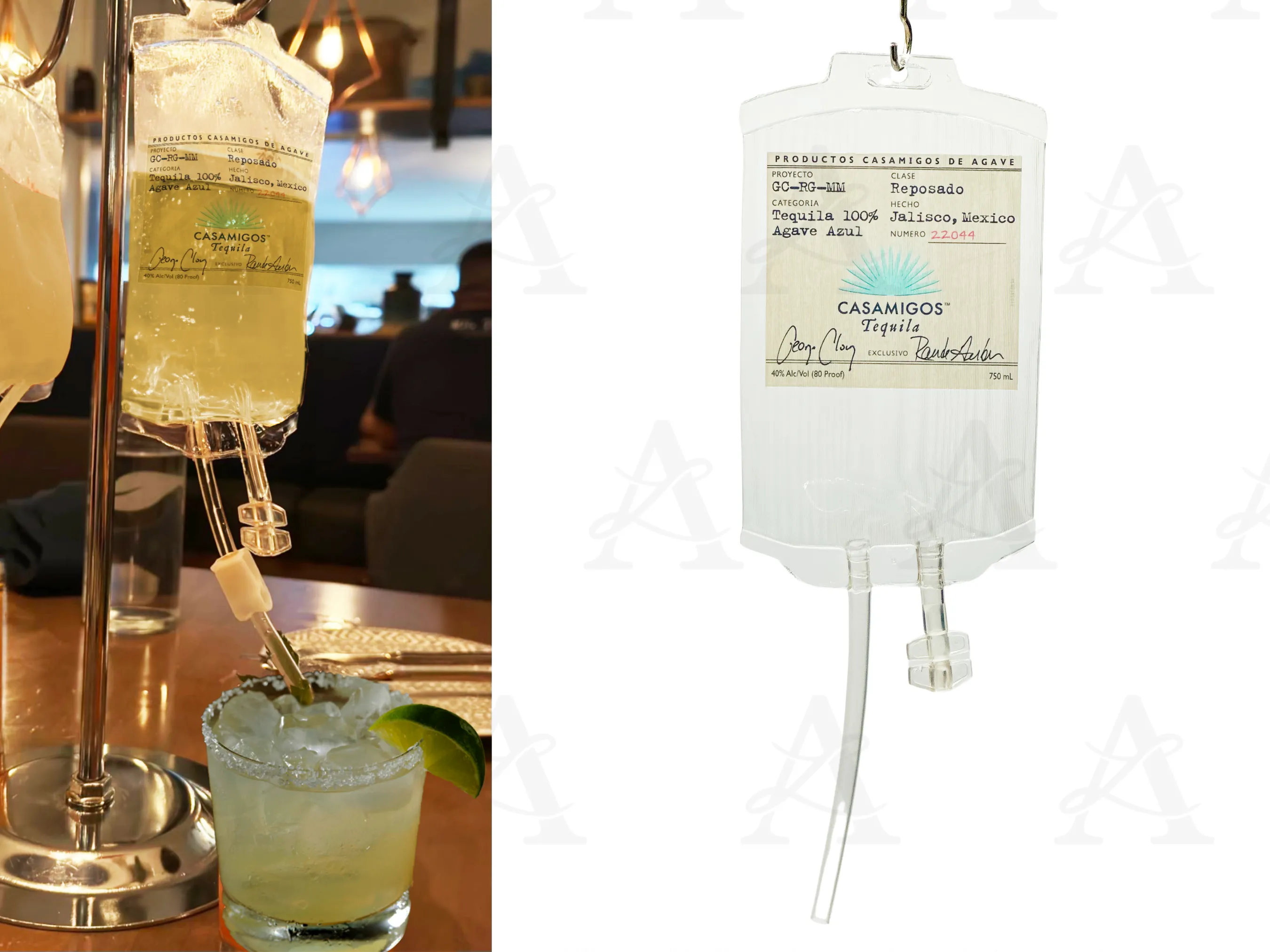 Casamigos I.V. Drip Therapy Drink Pouch, Tequila Drink Pouch, IV Drip Drink Bag, Cocktail IV, Tequila Glasses