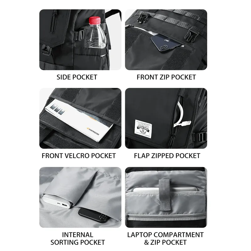 CASCADE - Convertible Shape Backpack 20-50L