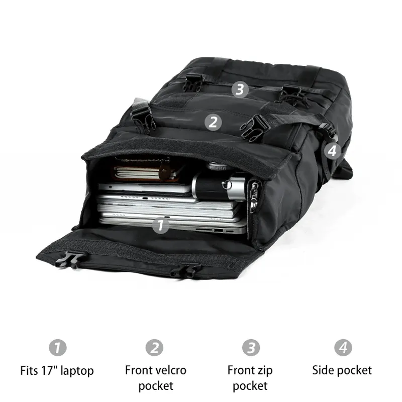 CASCADE - Convertible Shape Backpack 20-50L