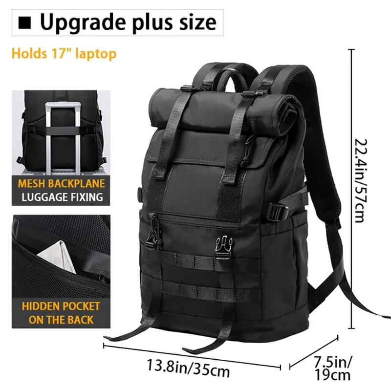 CASCADE - Convertible Shape Backpack 20-50L