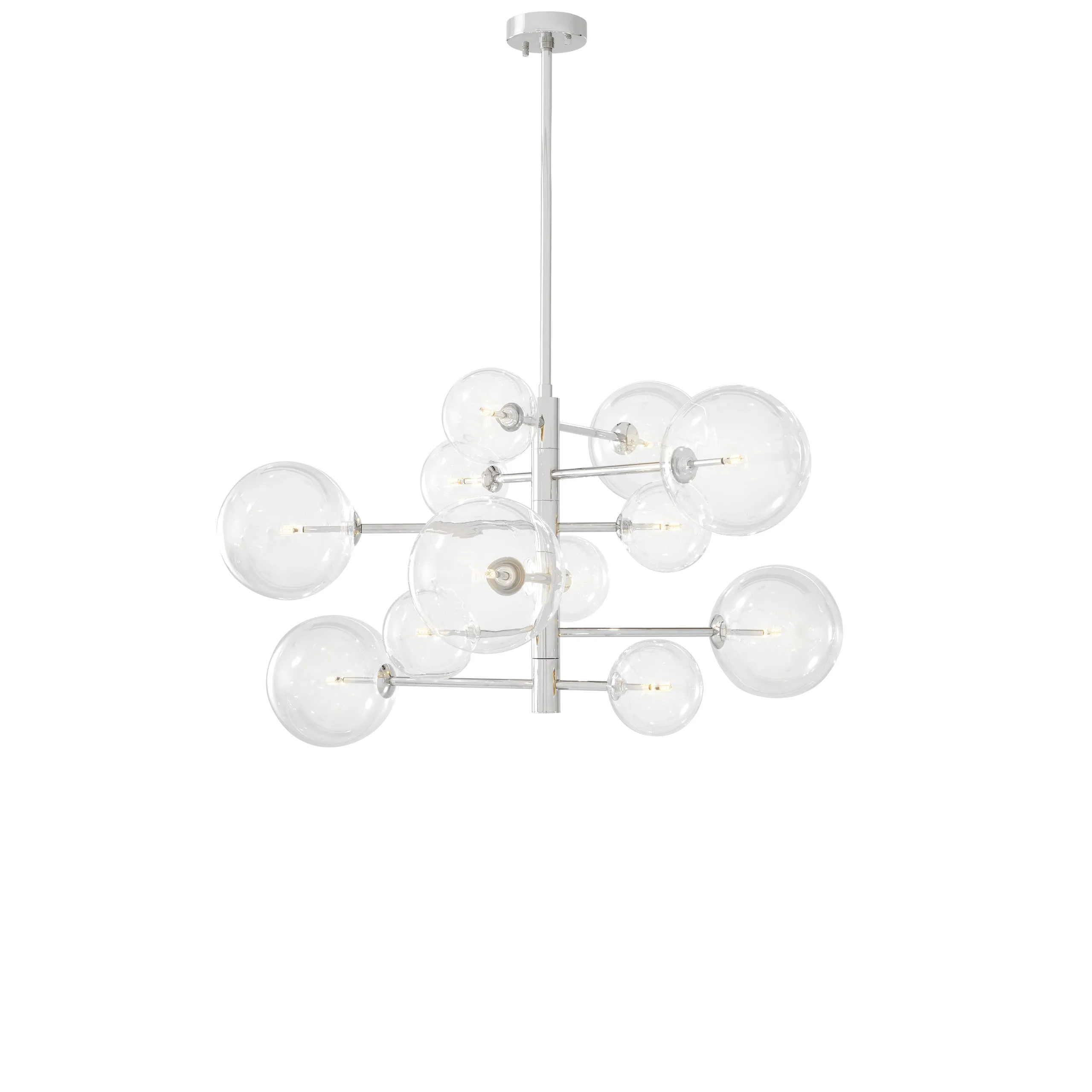 Chandelier Argento S