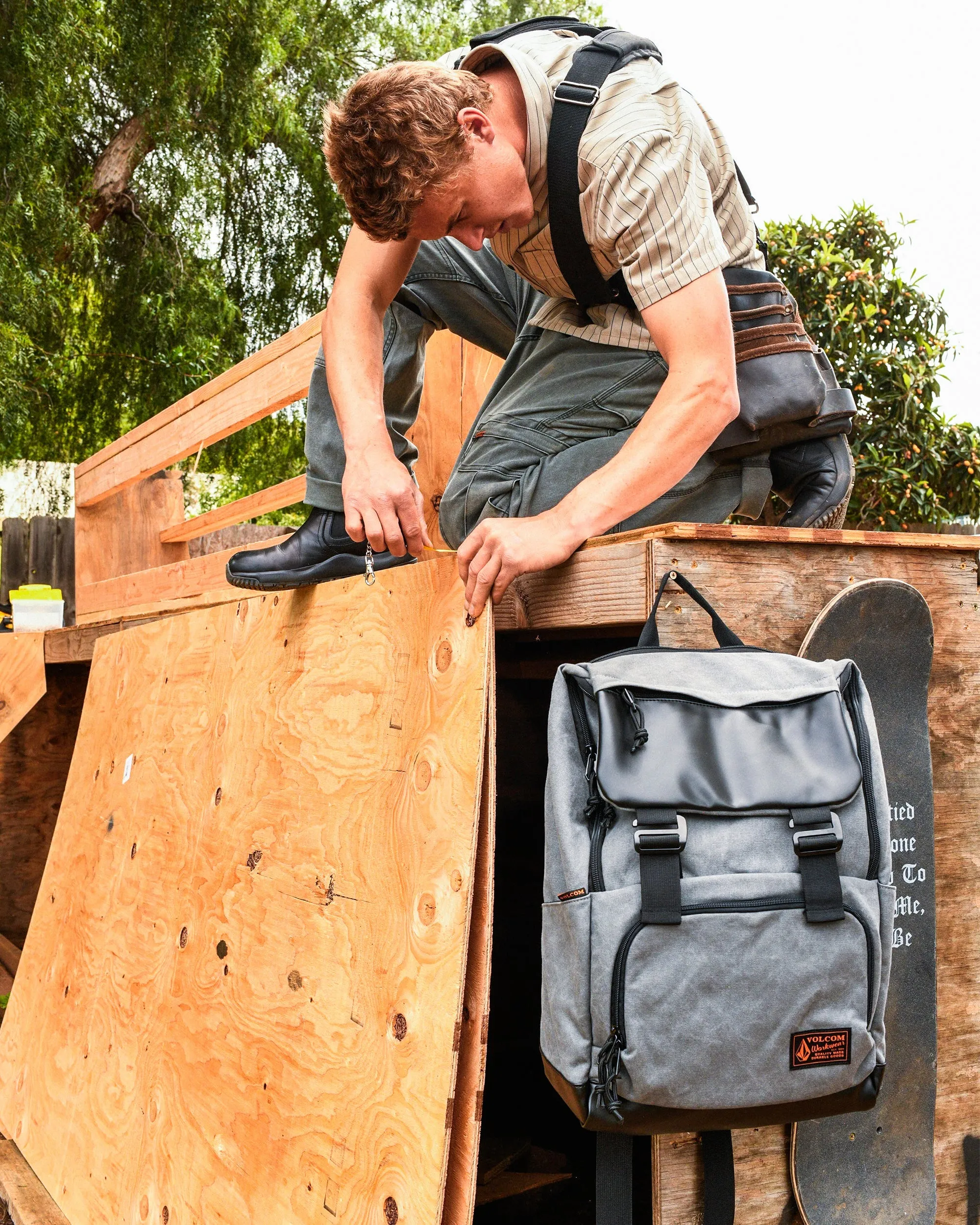 Charter Ruck Rucksack - GREY