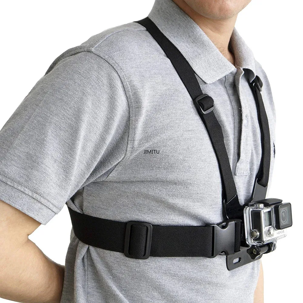 Chest Strap Mount Belt Headband for Gopro Hero 12 11 9 8 7 Action Camera Head Harness Support Holder for Go Pro Pov Accessories