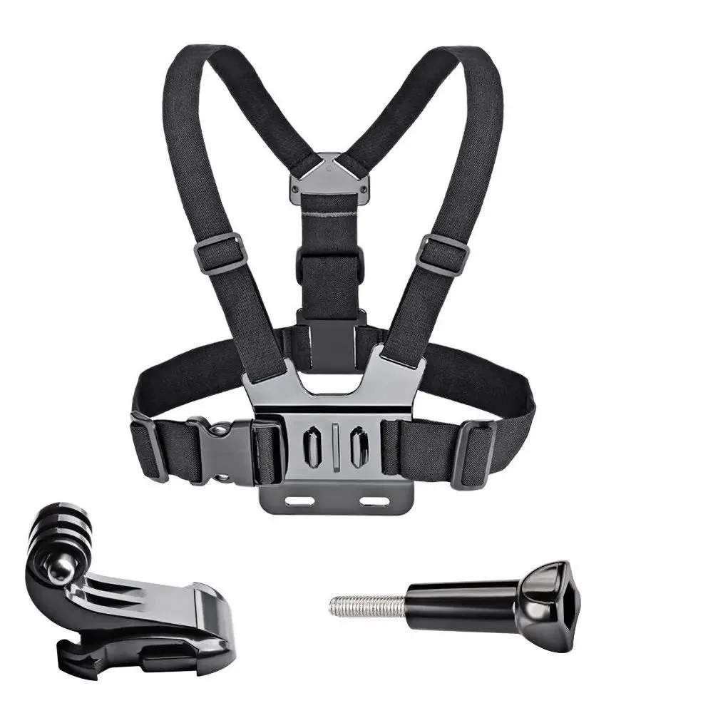 Chest Strap Mount Belt Headband for Gopro Hero 12 11 9 8 7 Action Camera Head Harness Support Holder for Go Pro Pov Accessories