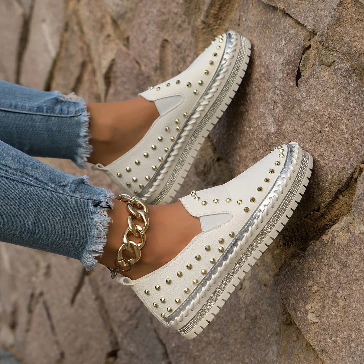 Clash Embellished Slip-on