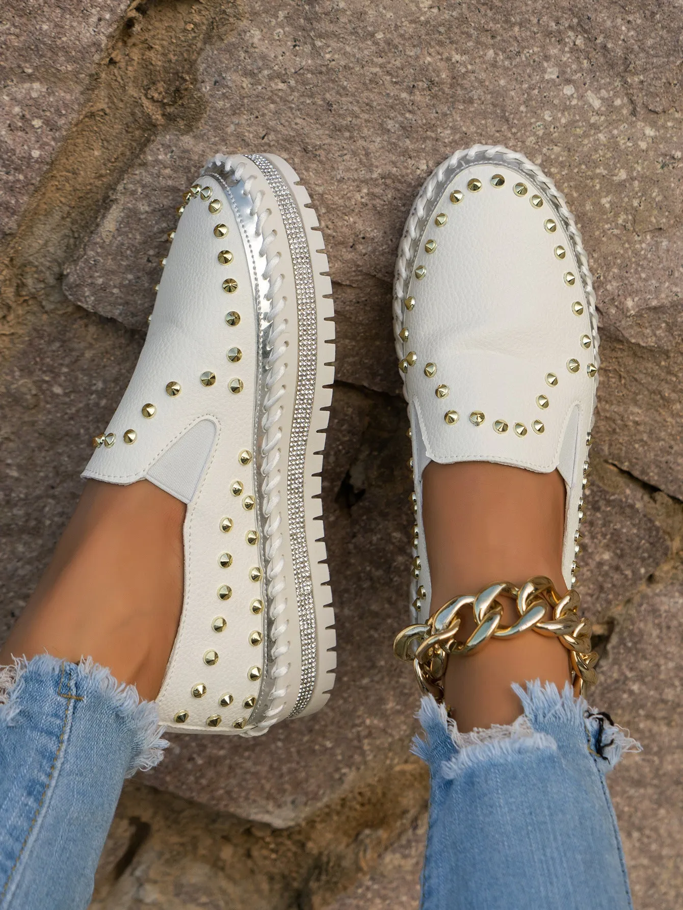 Clash Embellished Slip-on