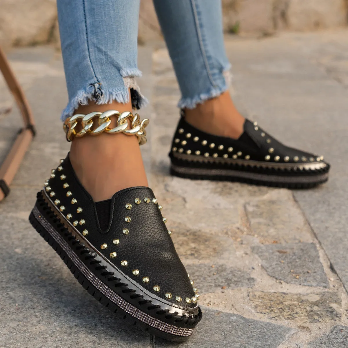 Clash Embellished Slip-on
