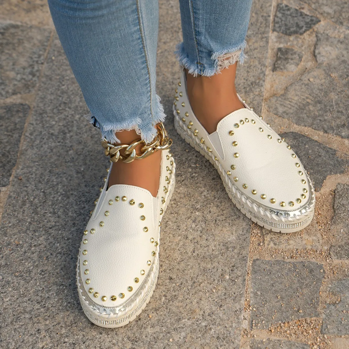 Clash Embellished Slip-on