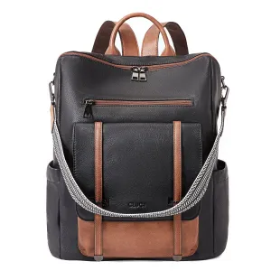 CLUCI Backpack Purse for Women Leather Backpack Purse Travel Fashion Convertible Designer Ladies Shoulder Bags
