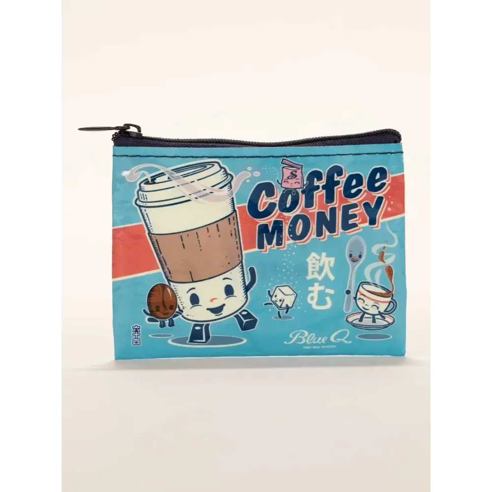 Coffee Money Coin Purse