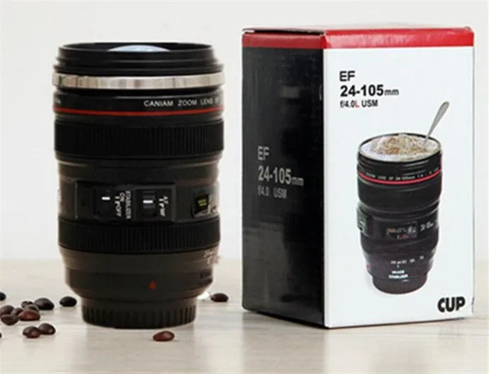 CoffeeLens™ - The Camera Lens Mug