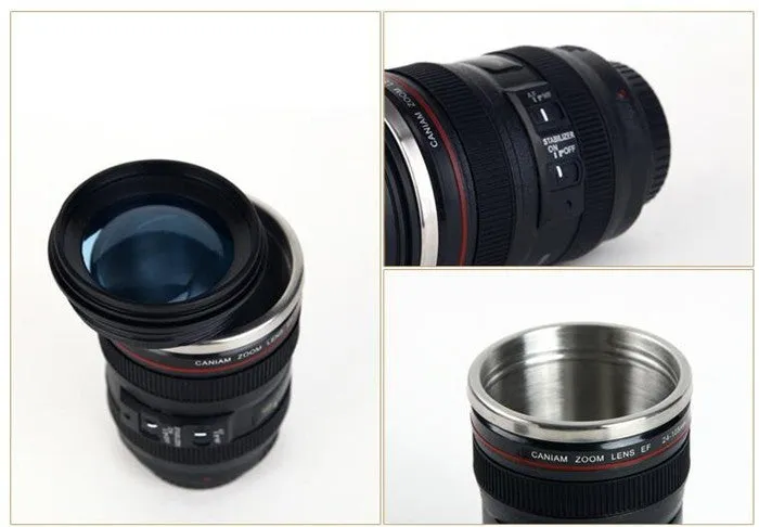 CoffeeLens™ - The Camera Lens Mug