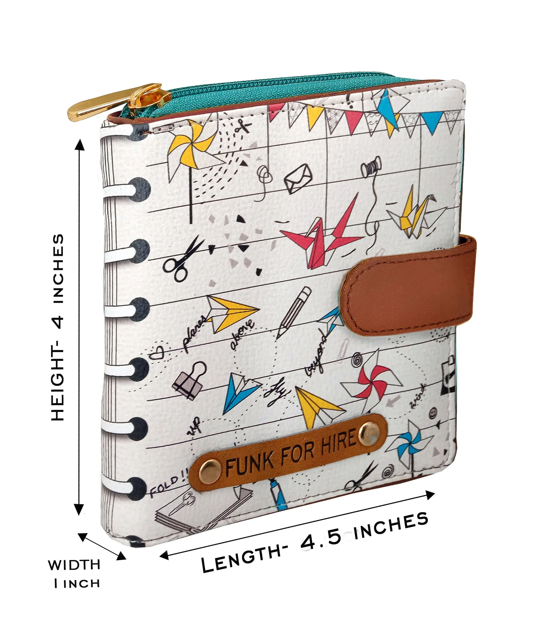 Combo Offers : Origami Luggage Bag Grey & Origami Loop Black Wallet White
