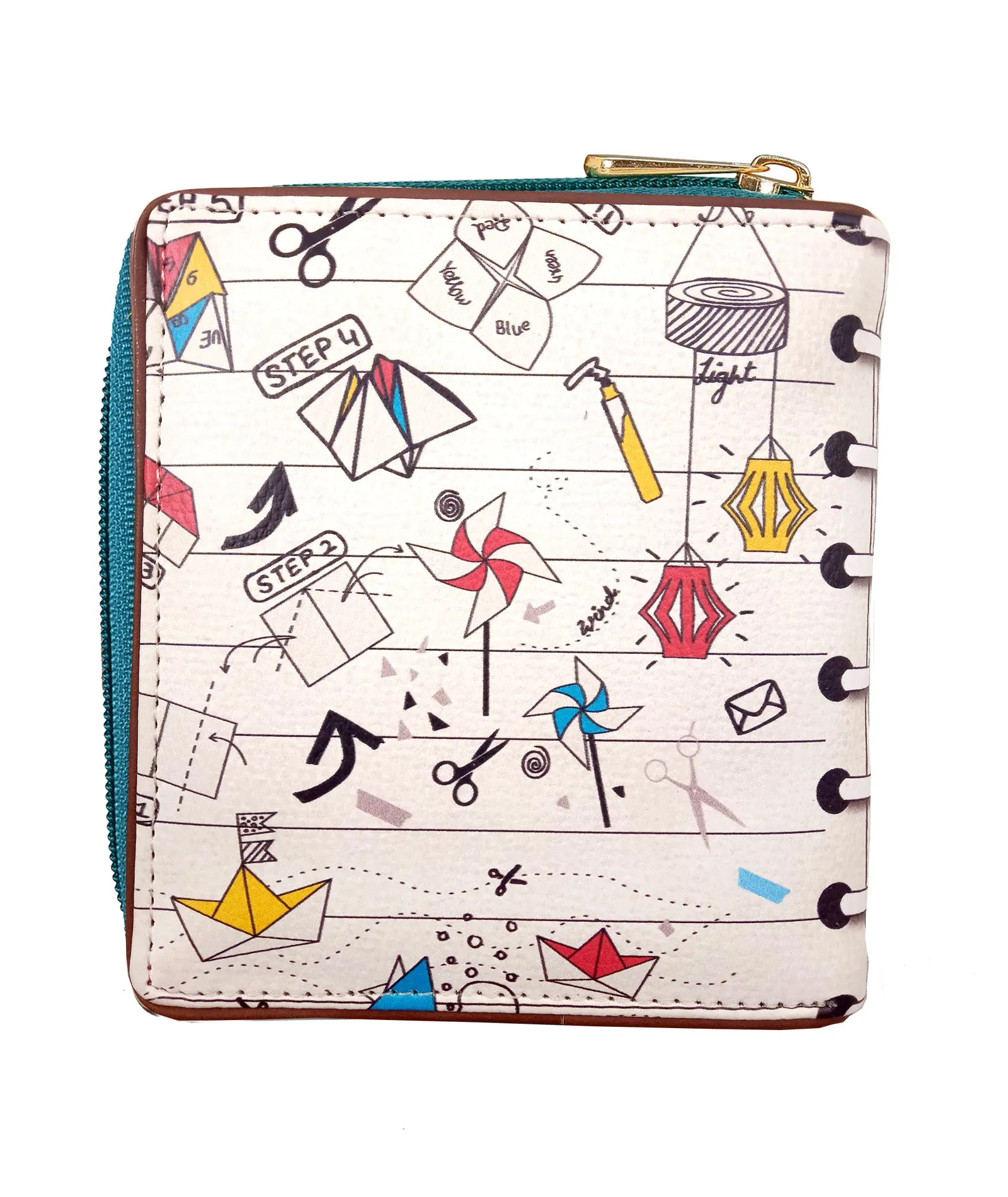 Combo Offers : Origami Luggage Bag Grey & Origami Loop Black Wallet White