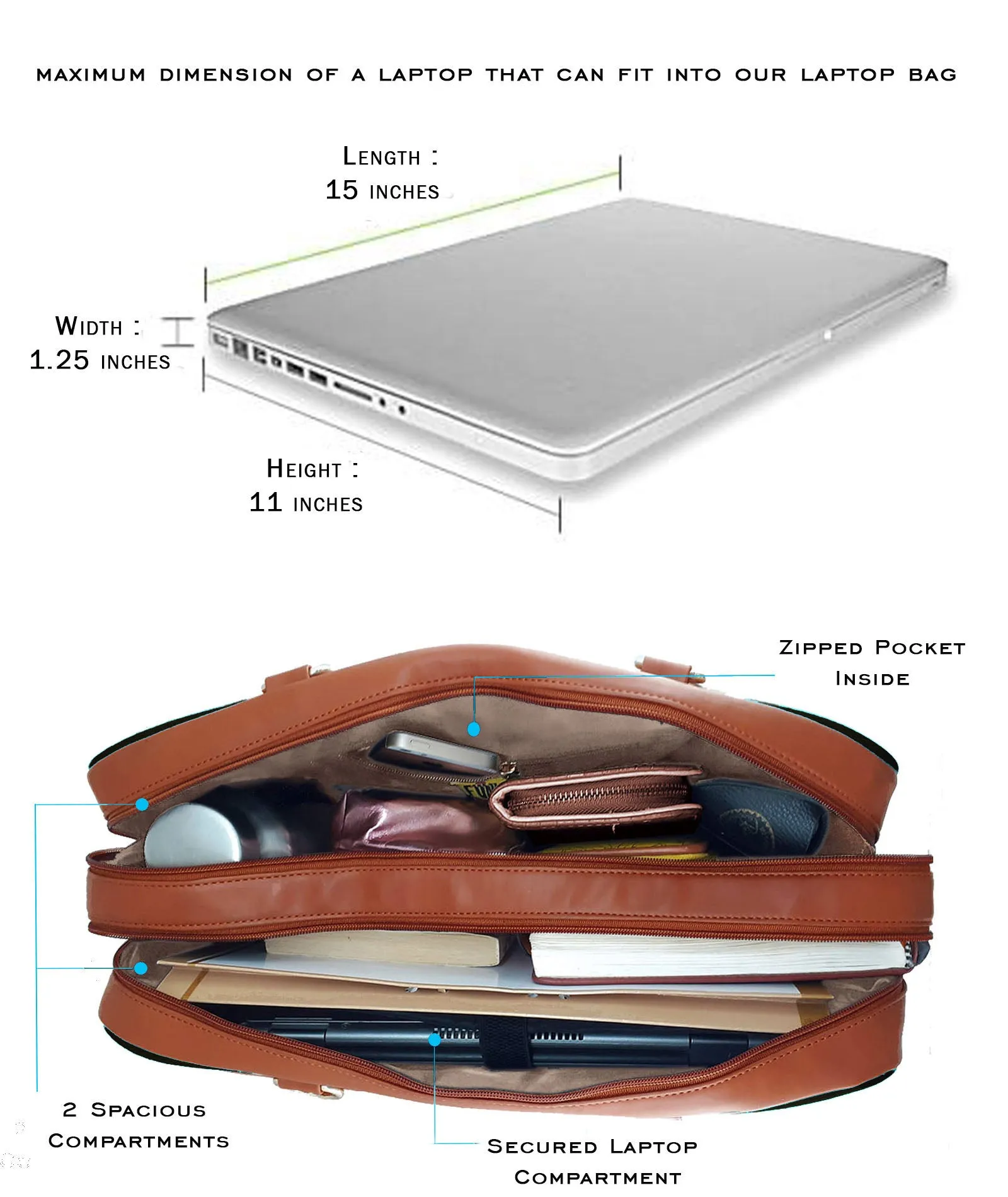 Combo Offers : Origami Luggage Bag White & Origami Loop Black Wallet White
