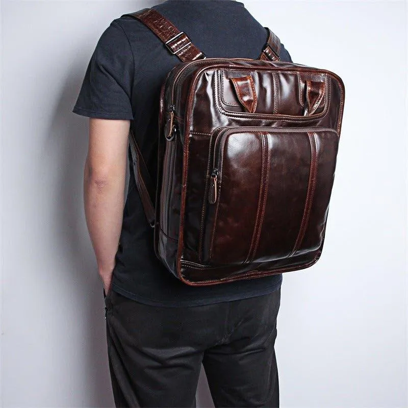 Convertible Backpack Messenger Bag Mens
