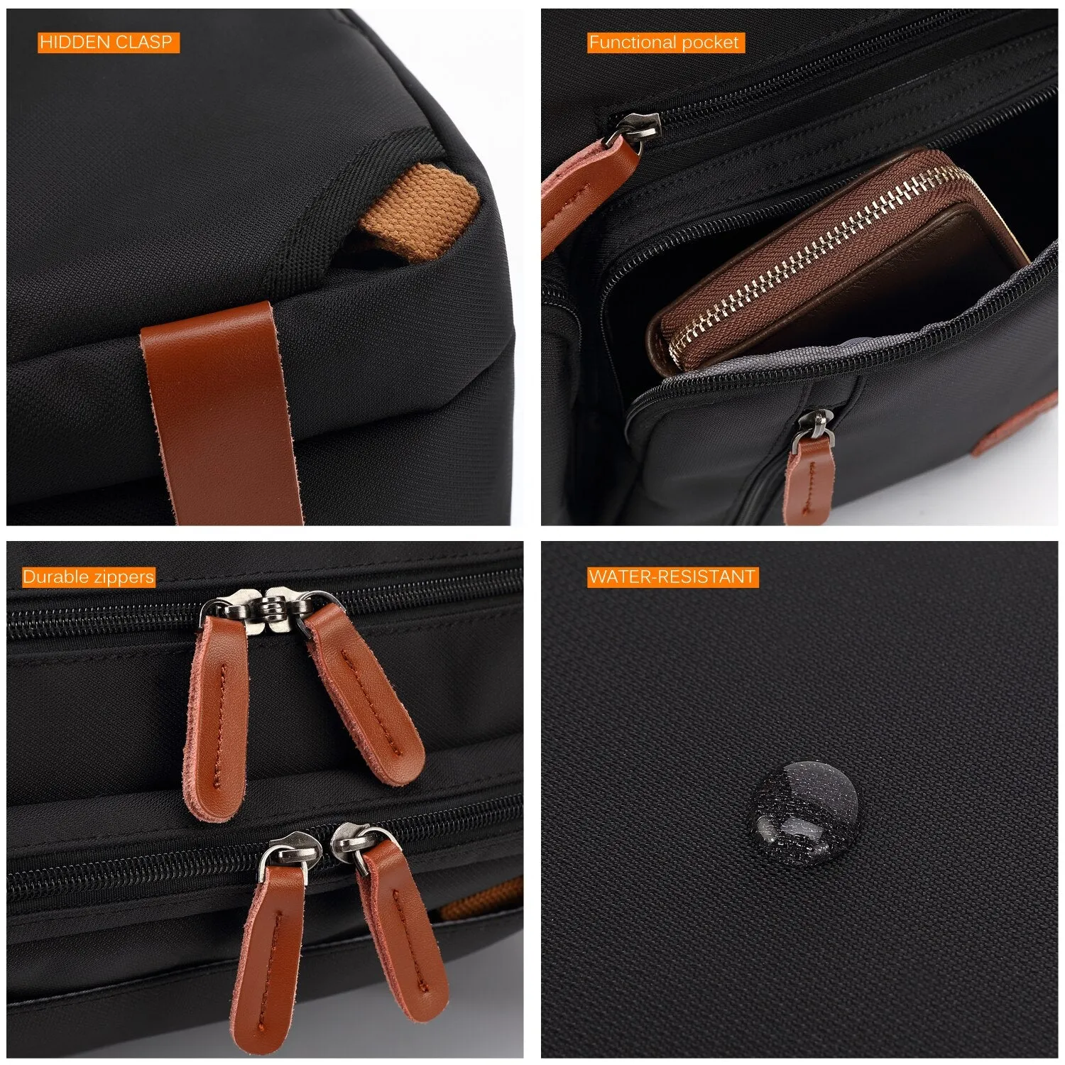 Convertible Bag Large Capacity Handbag Multifunction Travel Bag