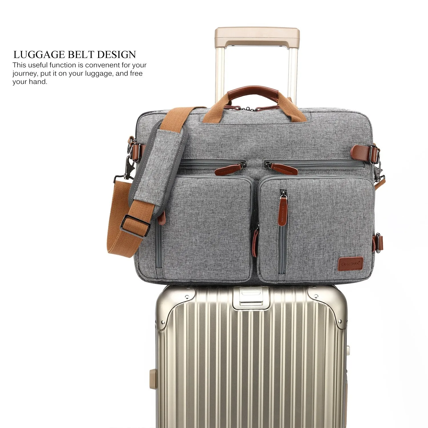 Convertible Bag Large Capacity Handbag Multifunction Travel Bag