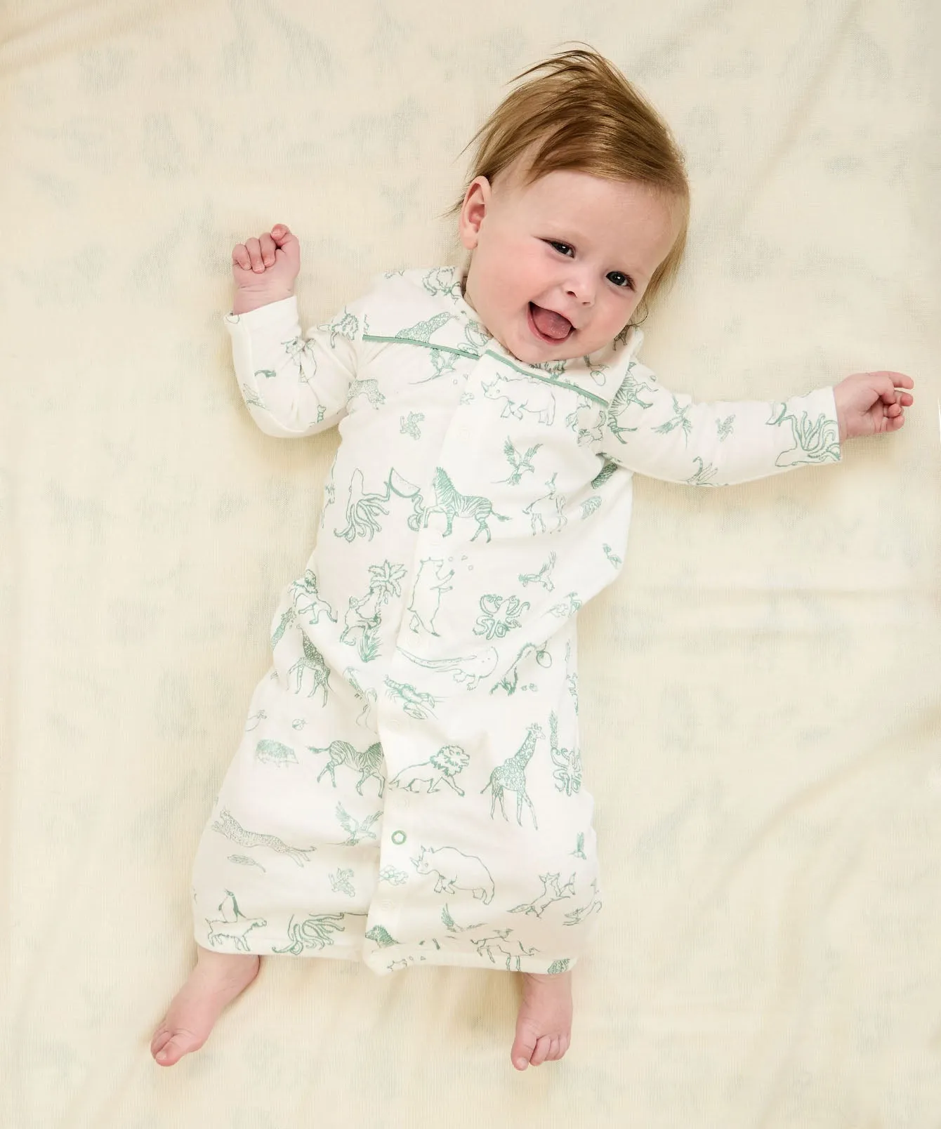 Convertible Gown, Seafoam Animal Parade