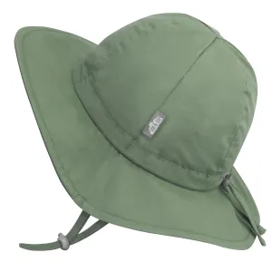 Cotton Floppy Hat-Juniper Green