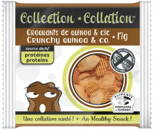 Croquants de quinoa & cie