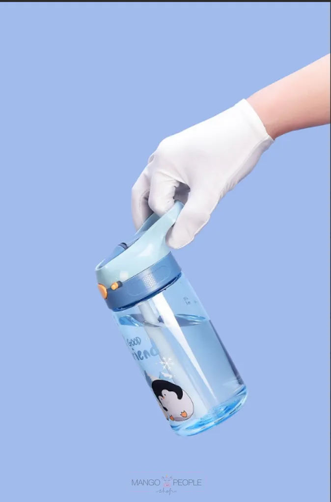 CUTE ANIMAL DESIGN WATER BOTTLE FOR KIDS - 470ML