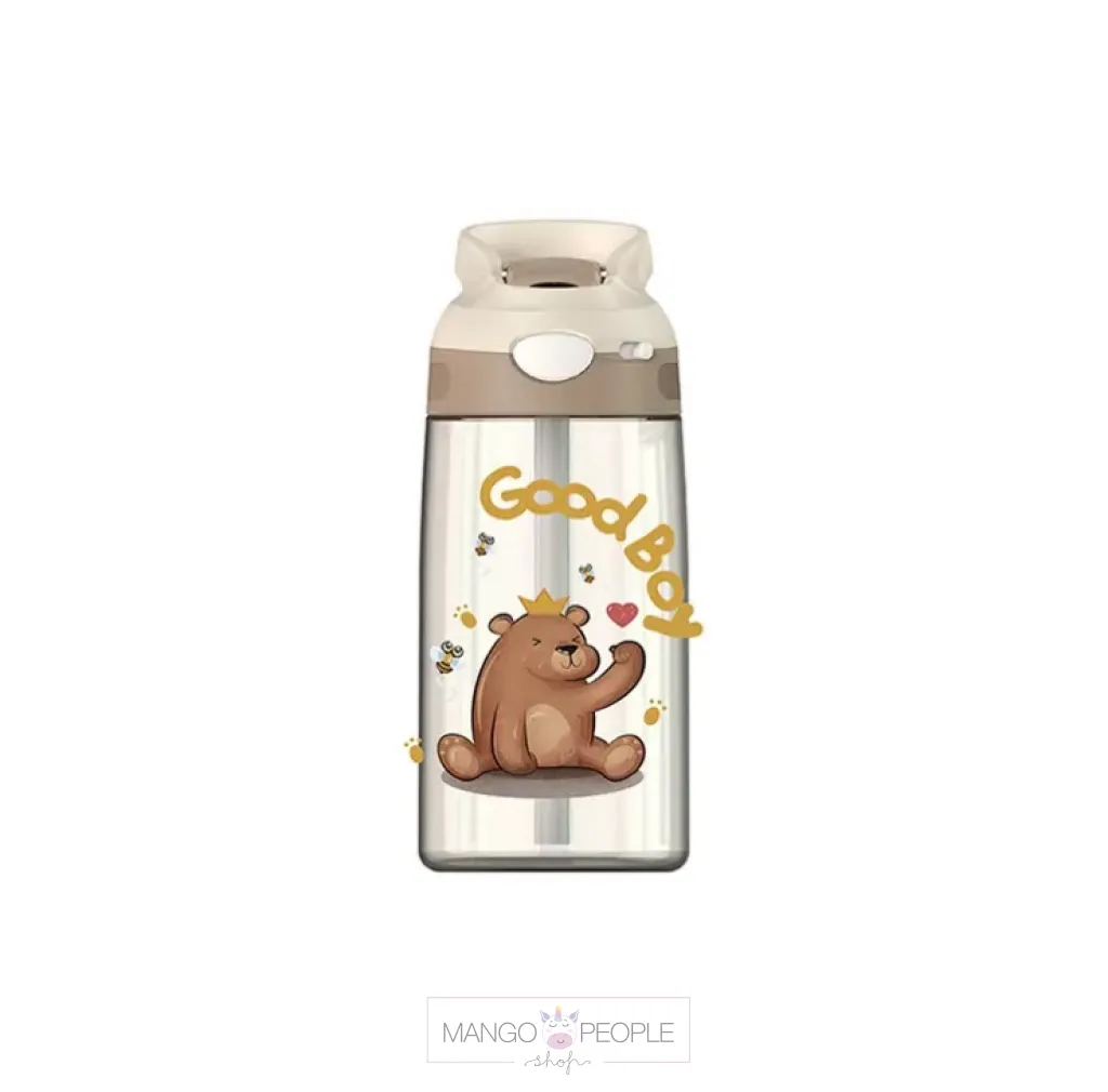 CUTE ANIMAL DESIGN WATER BOTTLE FOR KIDS - 470ML