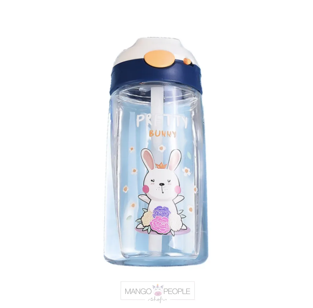 CUTE ANIMAL DESIGN WATER BOTTLE FOR KIDS - 470ML